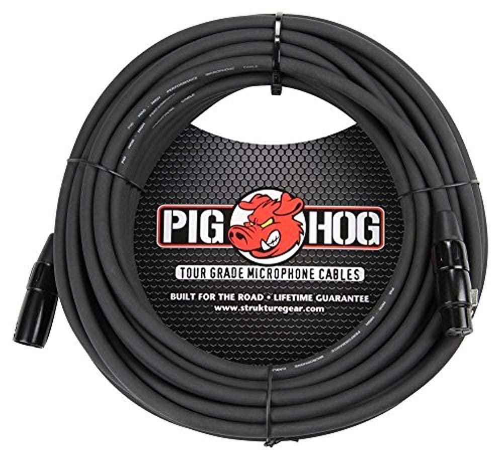 Pig Hog 8mm Mic Cable, 100' XLR