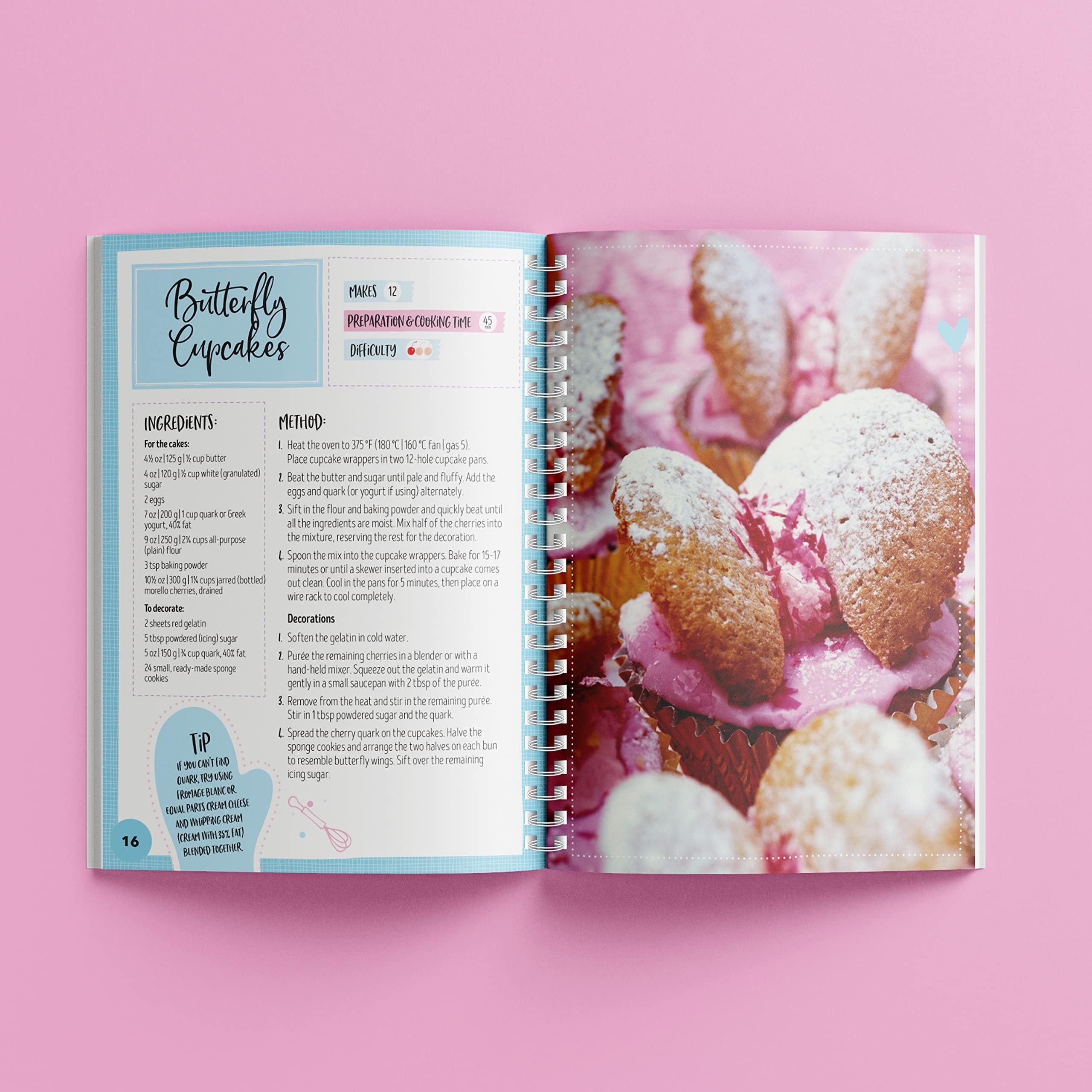 Hinkler Ultimate Cookie & Cupcakes for Kids - Cookbook With Baking Utensils and Guides - Children's Hobbies - Learn to Bake - For Ages 8 to 12