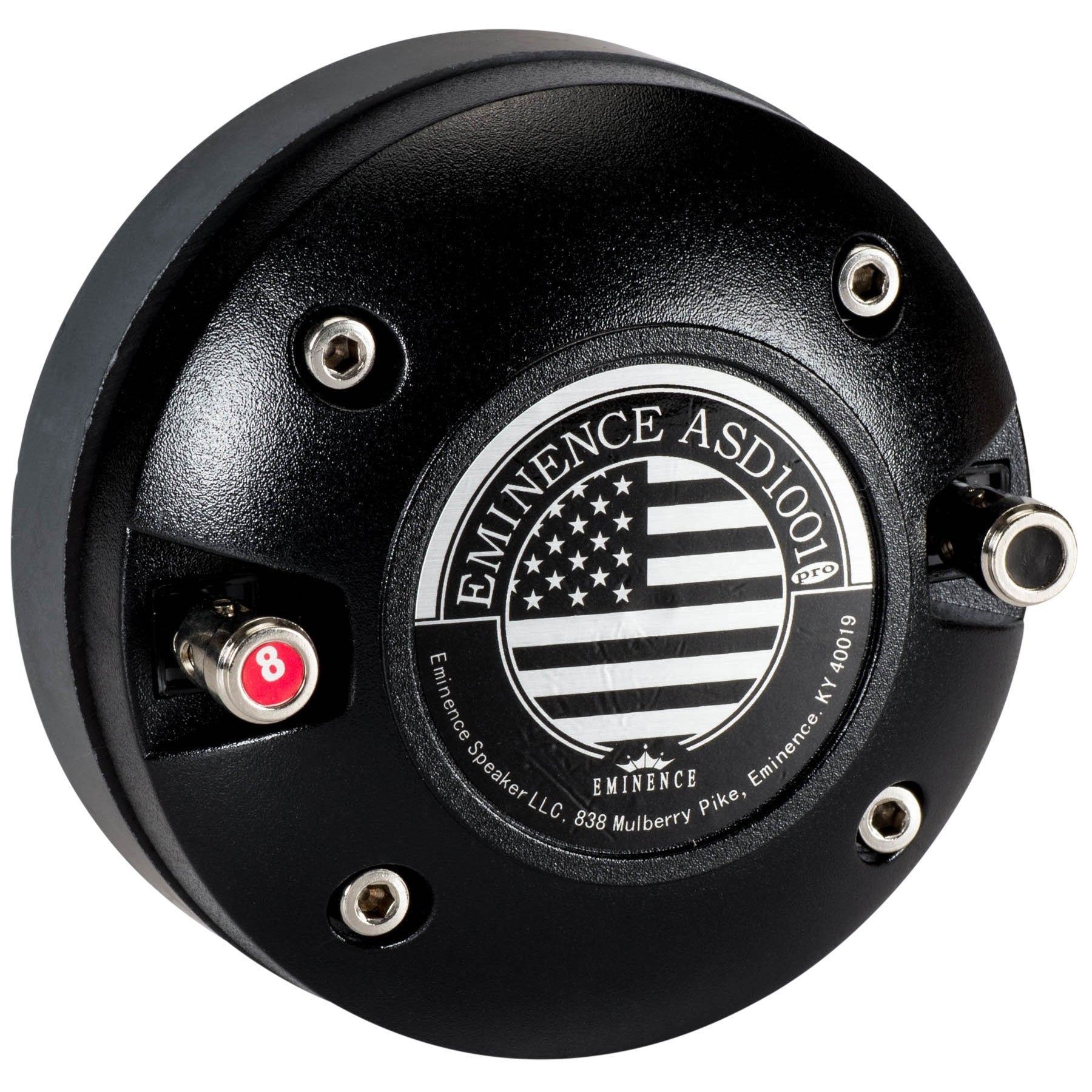 Eminence ASD1001B 1" High Frequency Titanium Horn Driver 2-Bolt, 50 Watts at 8 Ohms