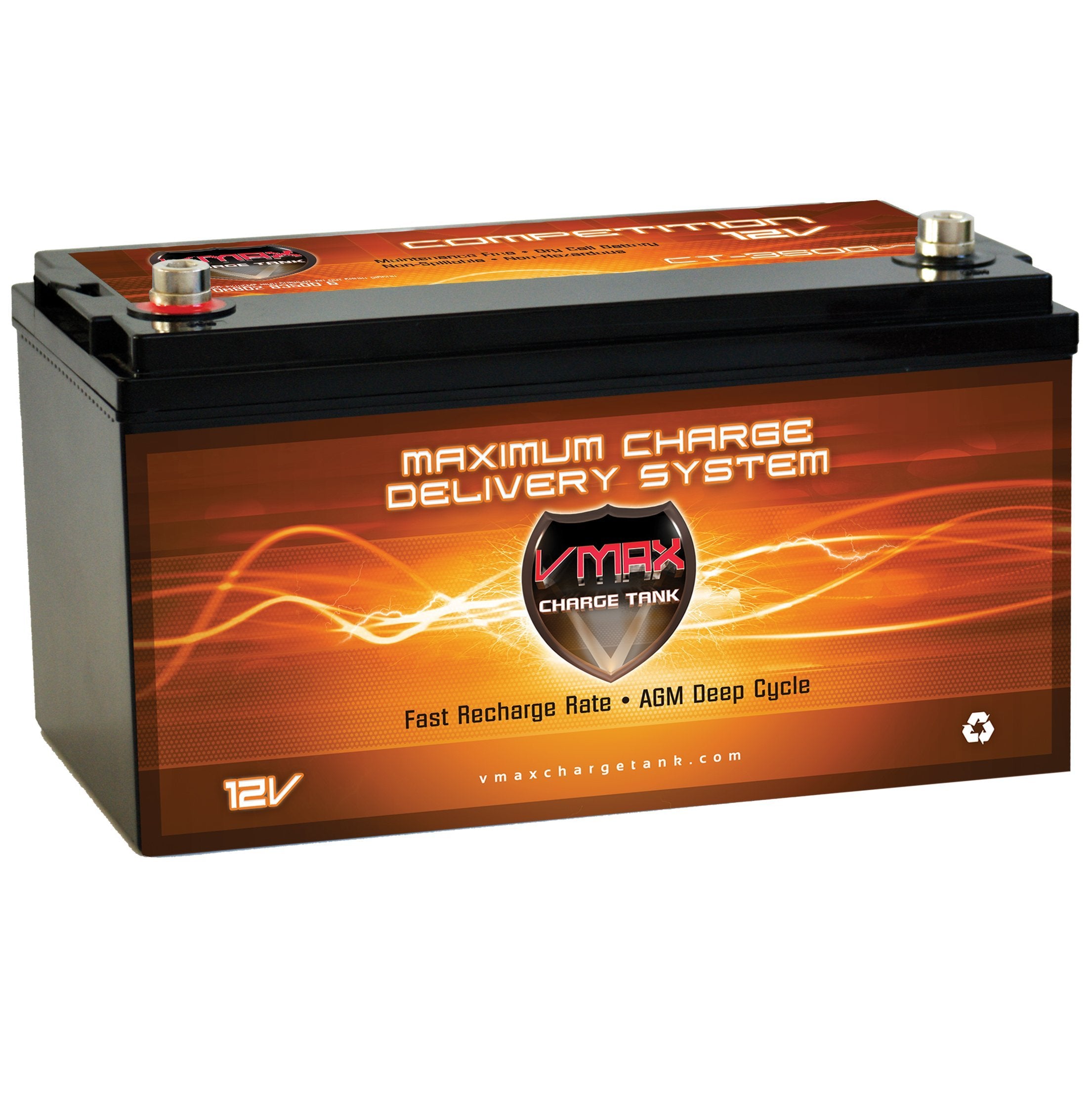 VMax Charge Tank 3500 Watt Ultimate Car Audio Charge Tank Battery