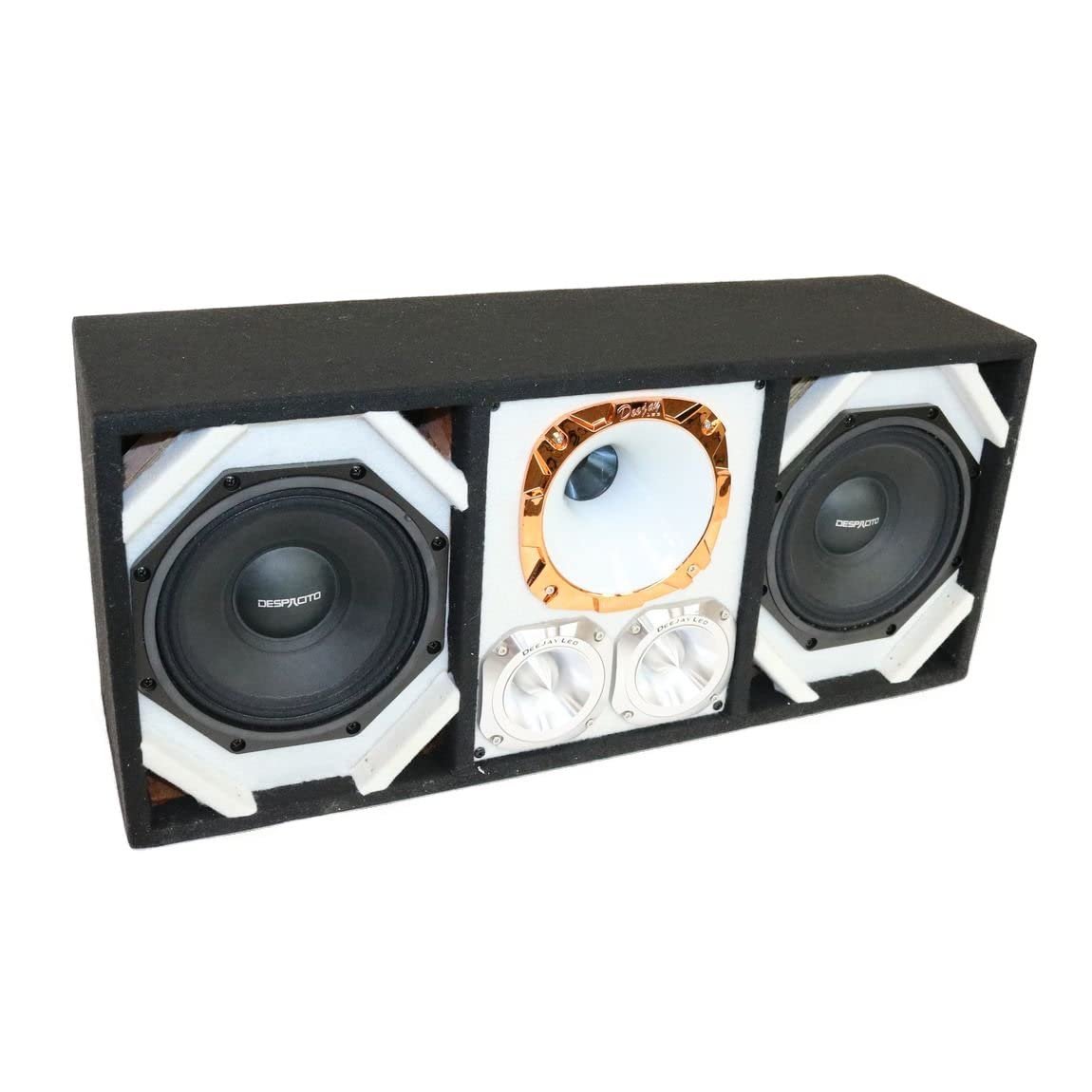 DEEJAY LED TBH8WHITE DEEJAYLED 2 8" Despacito Horn 2 TW Braz