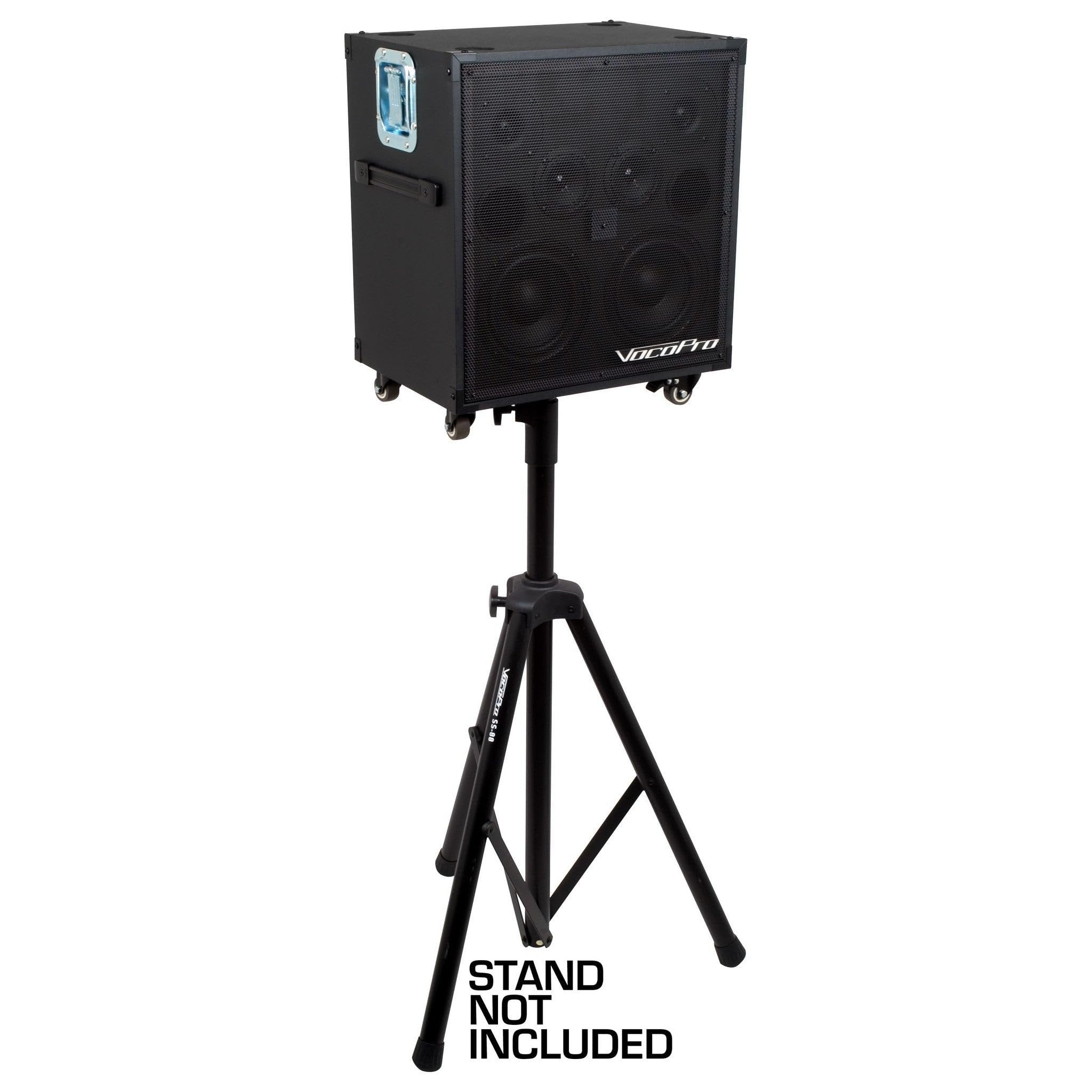 VocoPro Champion-REC Basic 200W 4-Channel Multi-Format Portable PA System with Digital Recorder