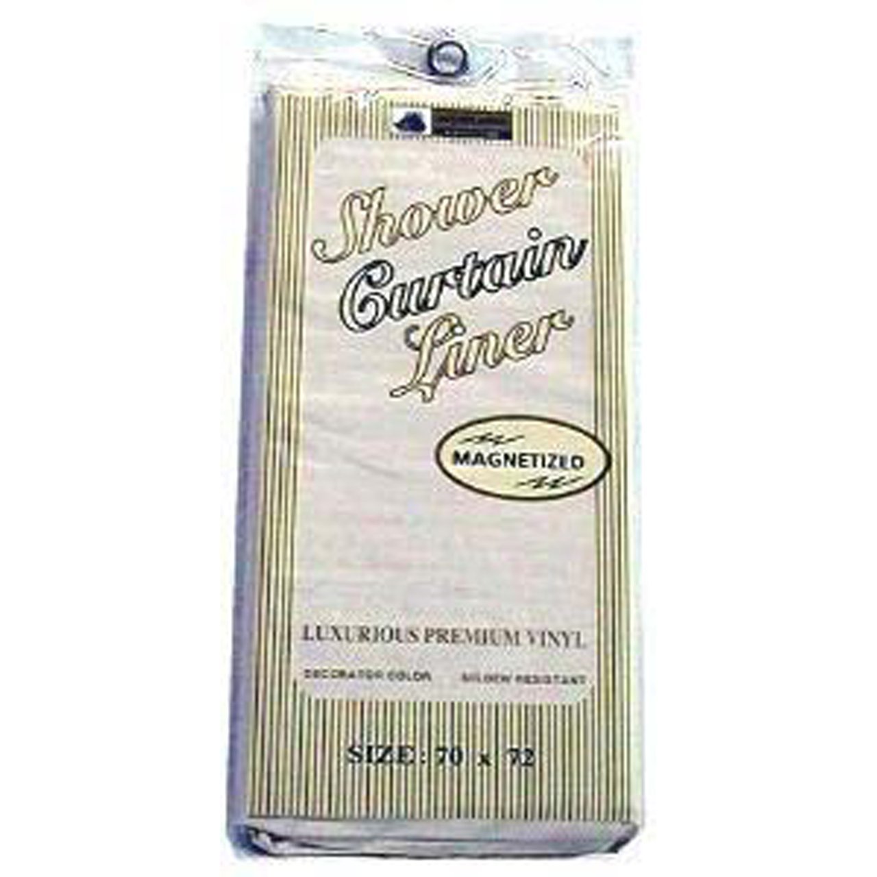 Shower Curtain Liner Clear Frost Mildew Resistant Vinyl