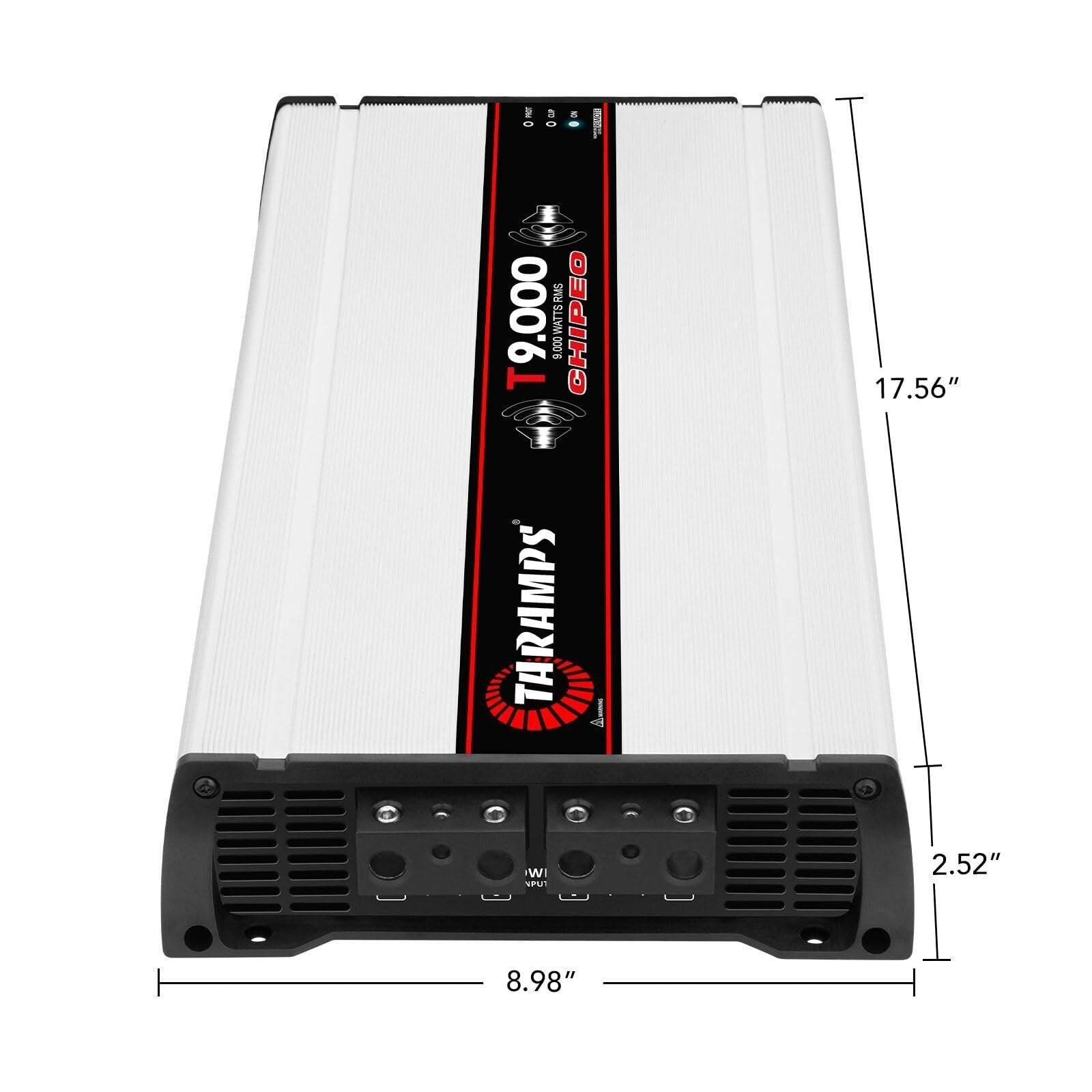 Taramps T 9.000 Chipeo 1 Ohm 9000 Watts Rms 12.6 Volts, Peak Power 11000...