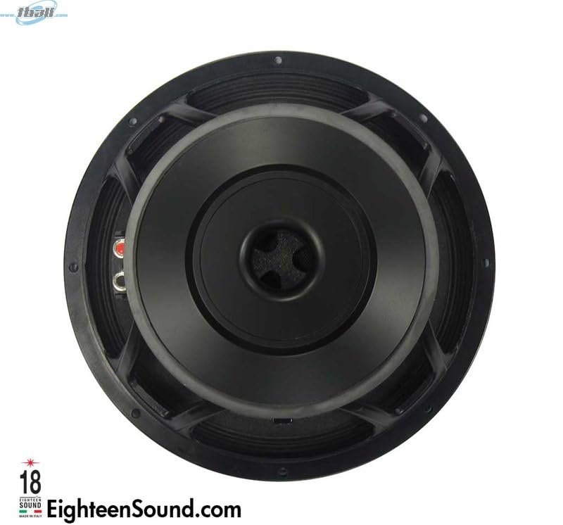 Eighteen Sound 12W750-8 12-inch High Power Woofer with Interleaved Sandwich Voice Coil & Weather Protected Cone and Plates for Outdoor Use 1200W Ev Style