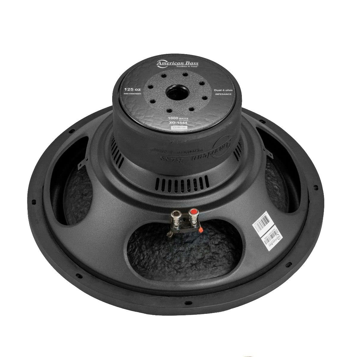 American Bass XD-1044 XD 10-inch Subwoofer 450 Watt RMS / 900 Watt Max Dual Voice Coil 4 Ohm Voice Coils 125 Oz Magnet
