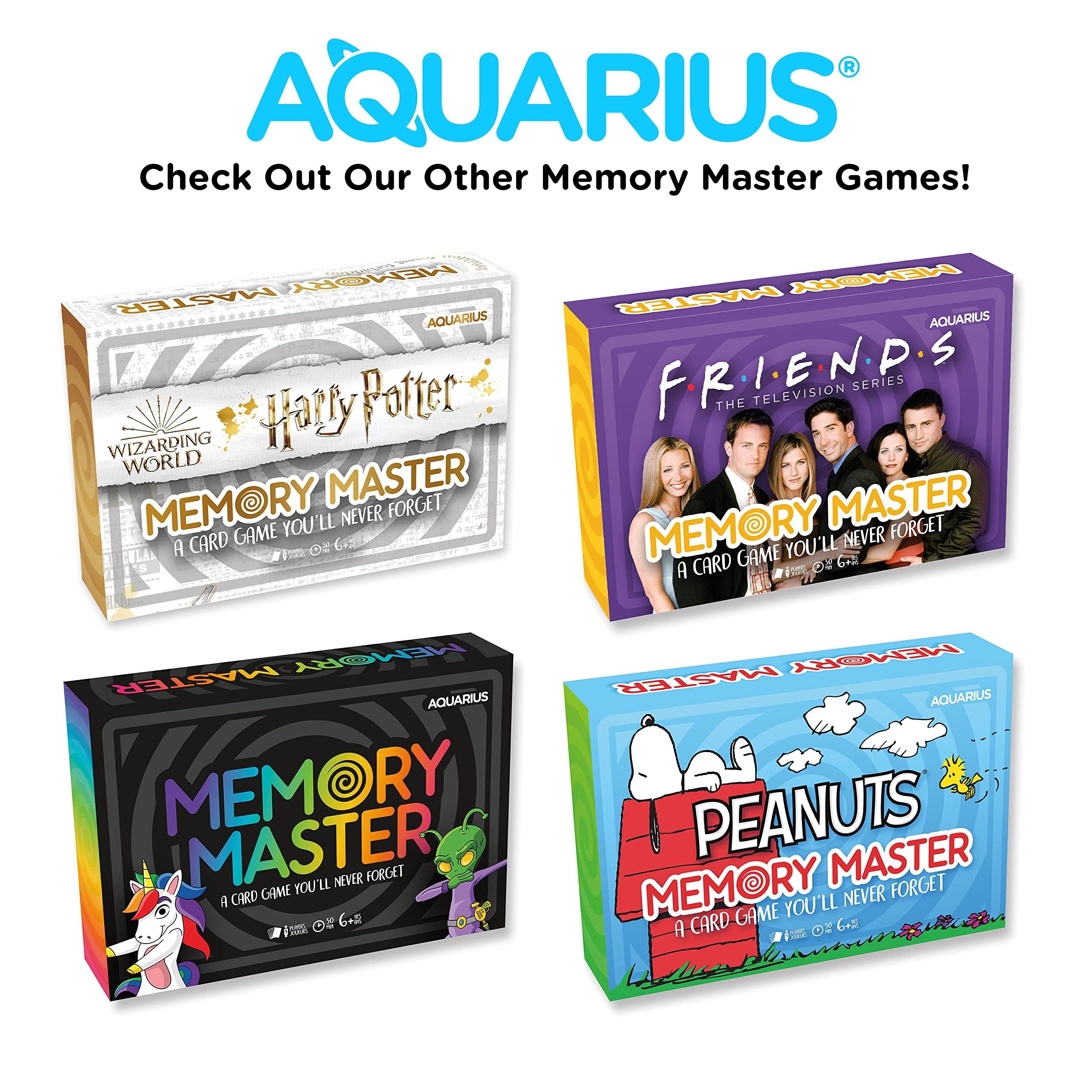 AQUARIUS Oh, The Places You'll Go! Memory Master Card Game - Fun Family Party Game for Kids, Teens & Adults - Entertaining Game Night Gift - Officially Licensed Dr. Seuss Merchandise