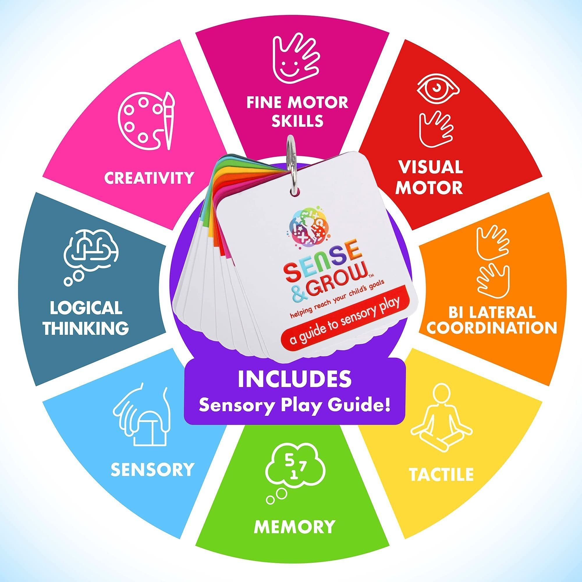 Be Amazing Toys Sense & Grow Sensory Pop Tubes 6-Pack