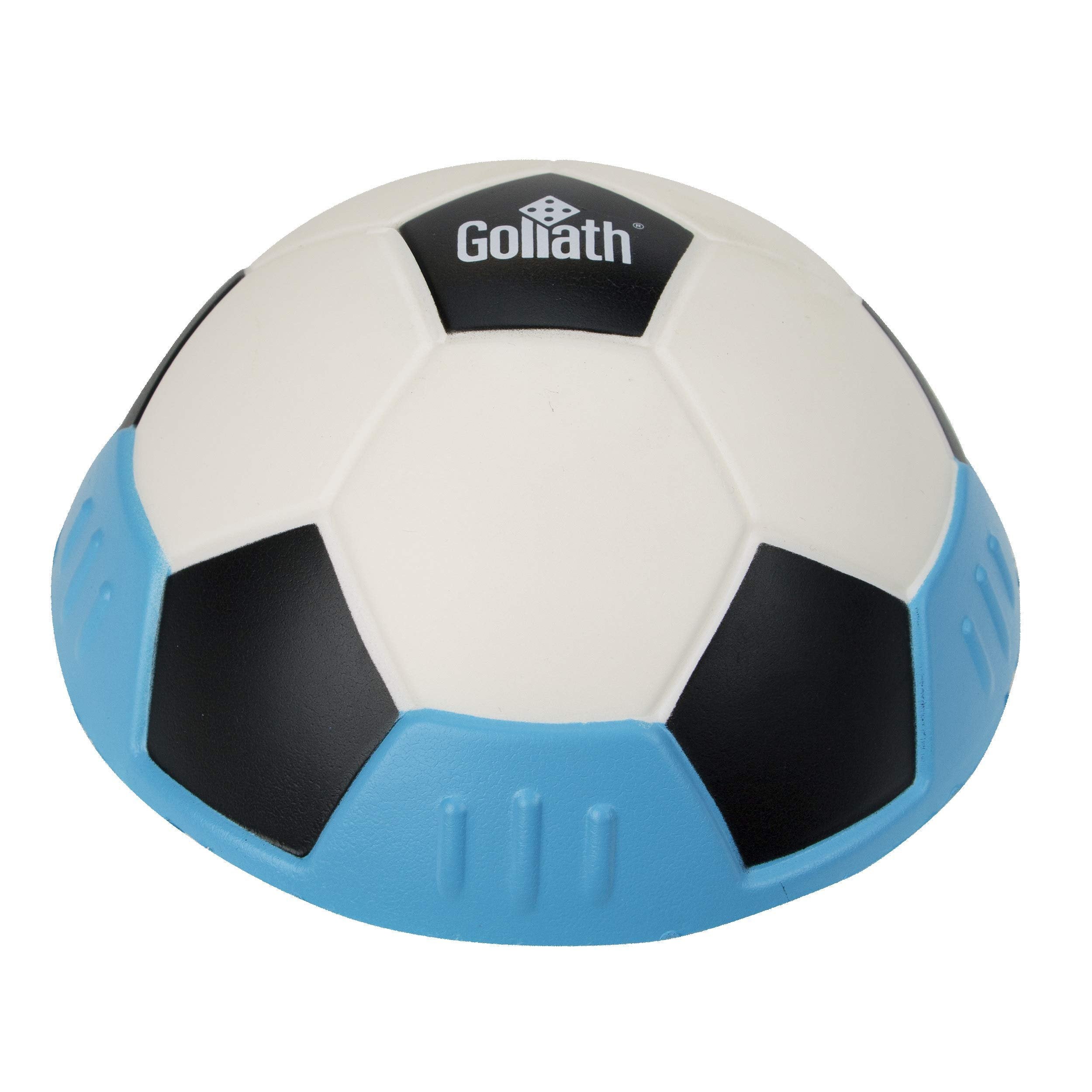 Goliath Sports Soccer Slider Soft Soccer Ball Shaped Foam Slider Effortlessly Glides Over Smooth Surfaces - for Indoor Game Play, Blue