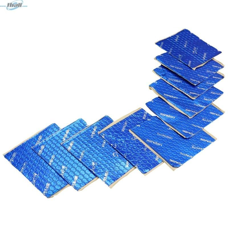 Deejay LED TBHRKX36D DJL 6 Sheets Noise Kill Damping 8x8x.67 DJ Pro Car Audio Insulation to Improve Sound Quality
