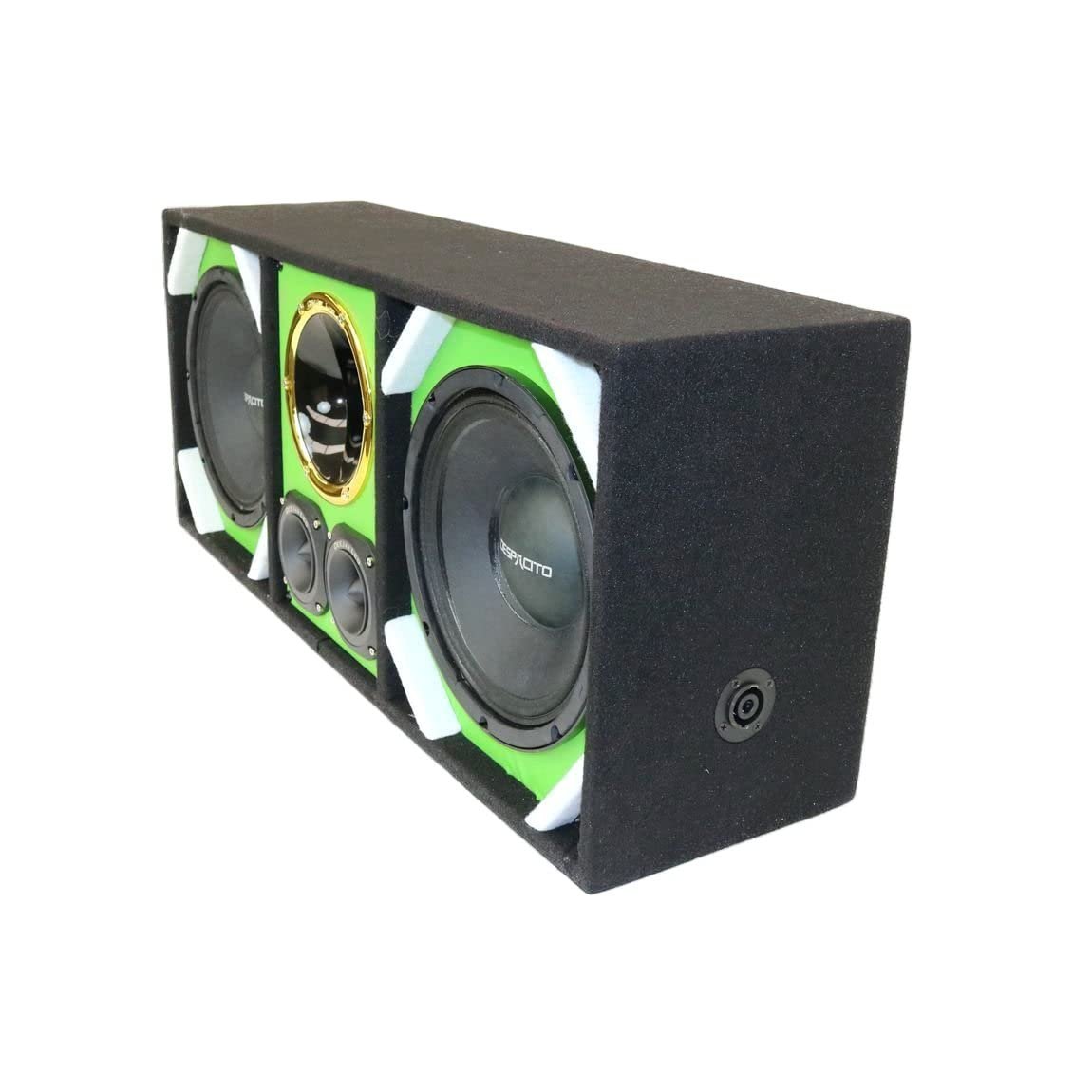 DEEJAY LED TBH10GREEN DEEJAYLED 2 10" Despacito Horn 2 TW Braz