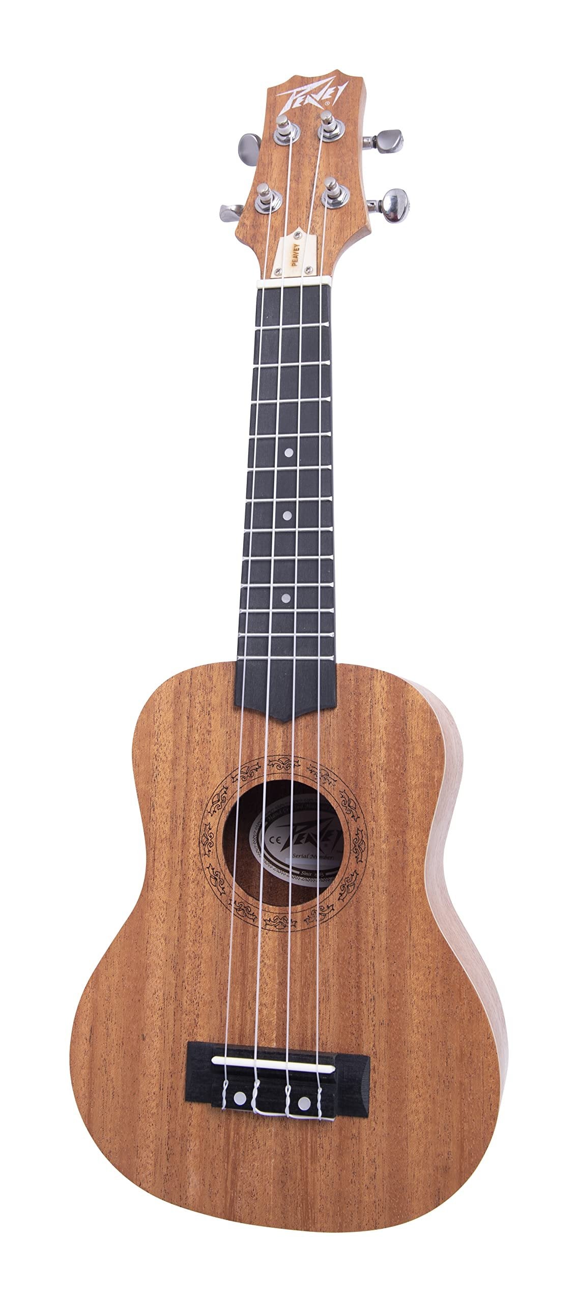 Peavey Delta Woods® Student Soprano Ukulele, Lightweight, Easy to Play, Perfect Ukulele for Kids, Beginners, and those with Small Hands, Natural Matte Finish, Durable Mahogany Body