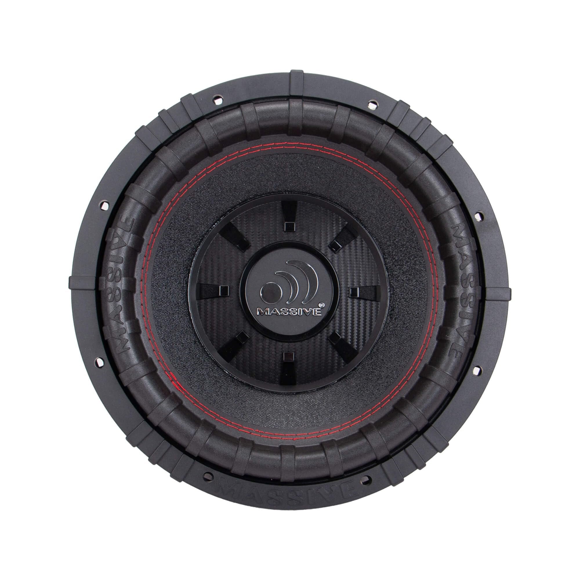 Massive Audio GTR124 | 10" 1000 Watts RMS / 1500w MAX Dual 4 Ohm Subwoofer with Grill