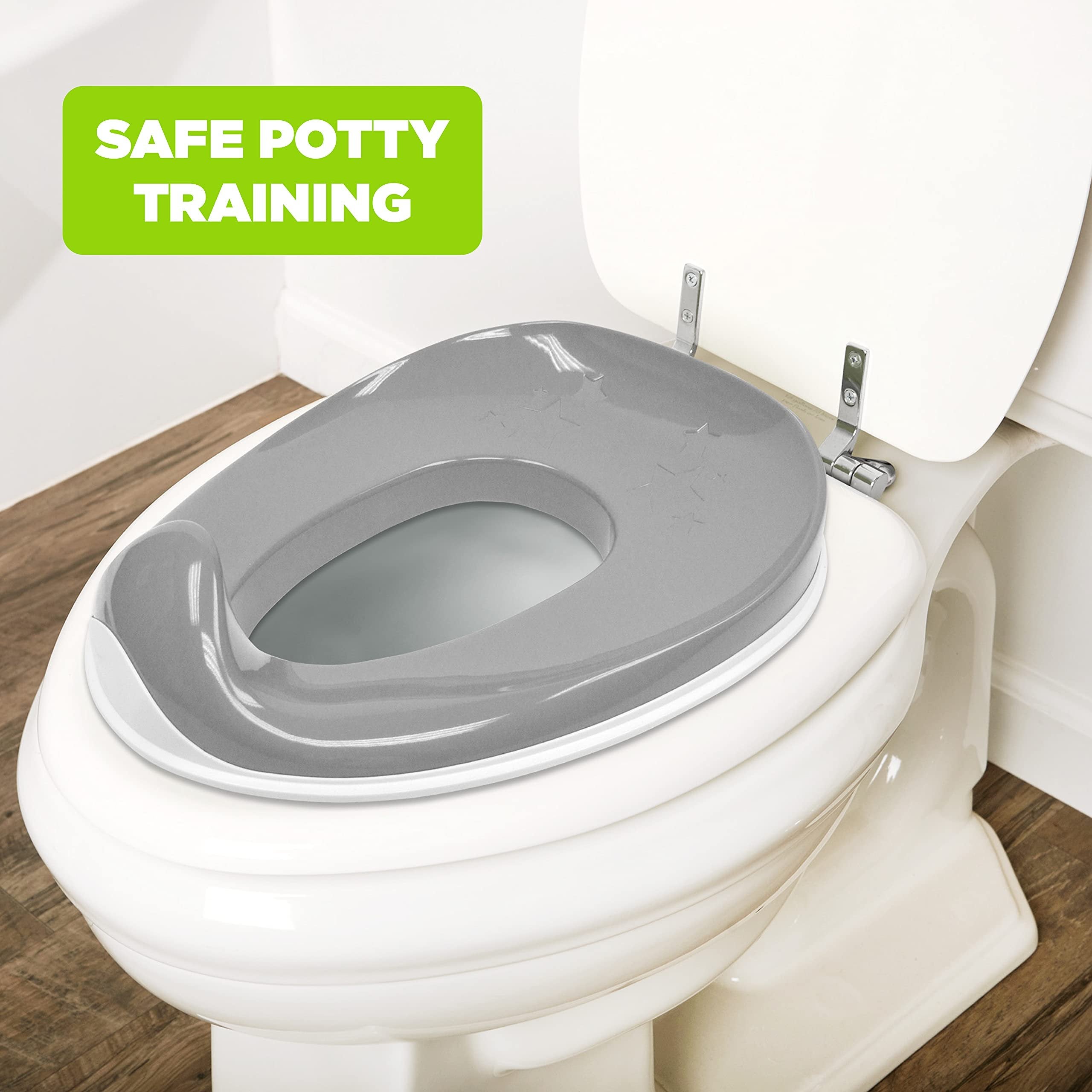Ginsey Parent's Choice Safe & Secure Potty Seat Safestart PC,Gray
