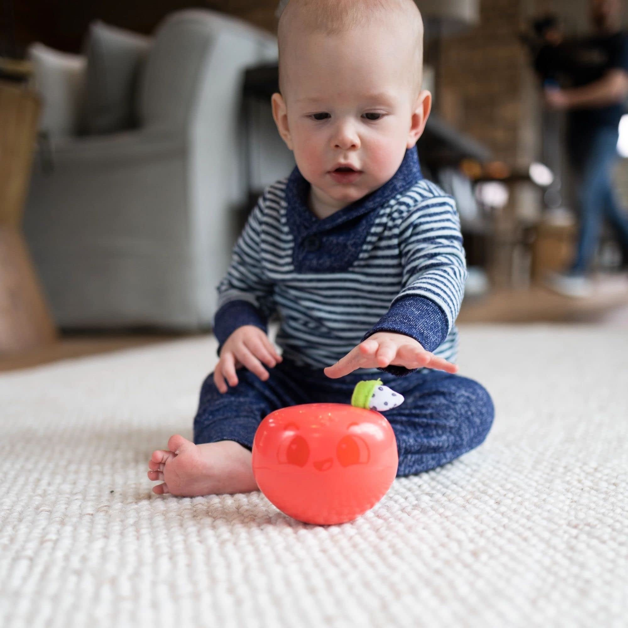 Lamaze Stack & Nest Fruit Pals – Nesting and Stacking Play Food Toys – Colorful Baby Stacking Toys - Toddler Stacking Toys - Baby Sensory Toys Ages 12 Months and Up
