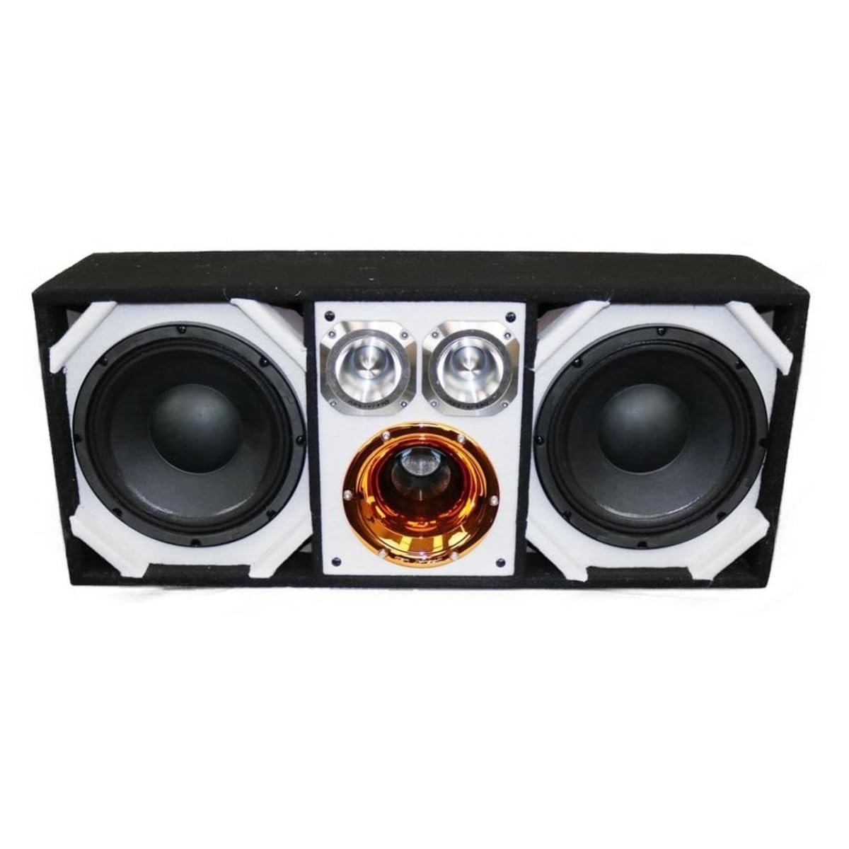 Deejay LED Chuchera Box w/Two Despacito Heavy Duty, Black