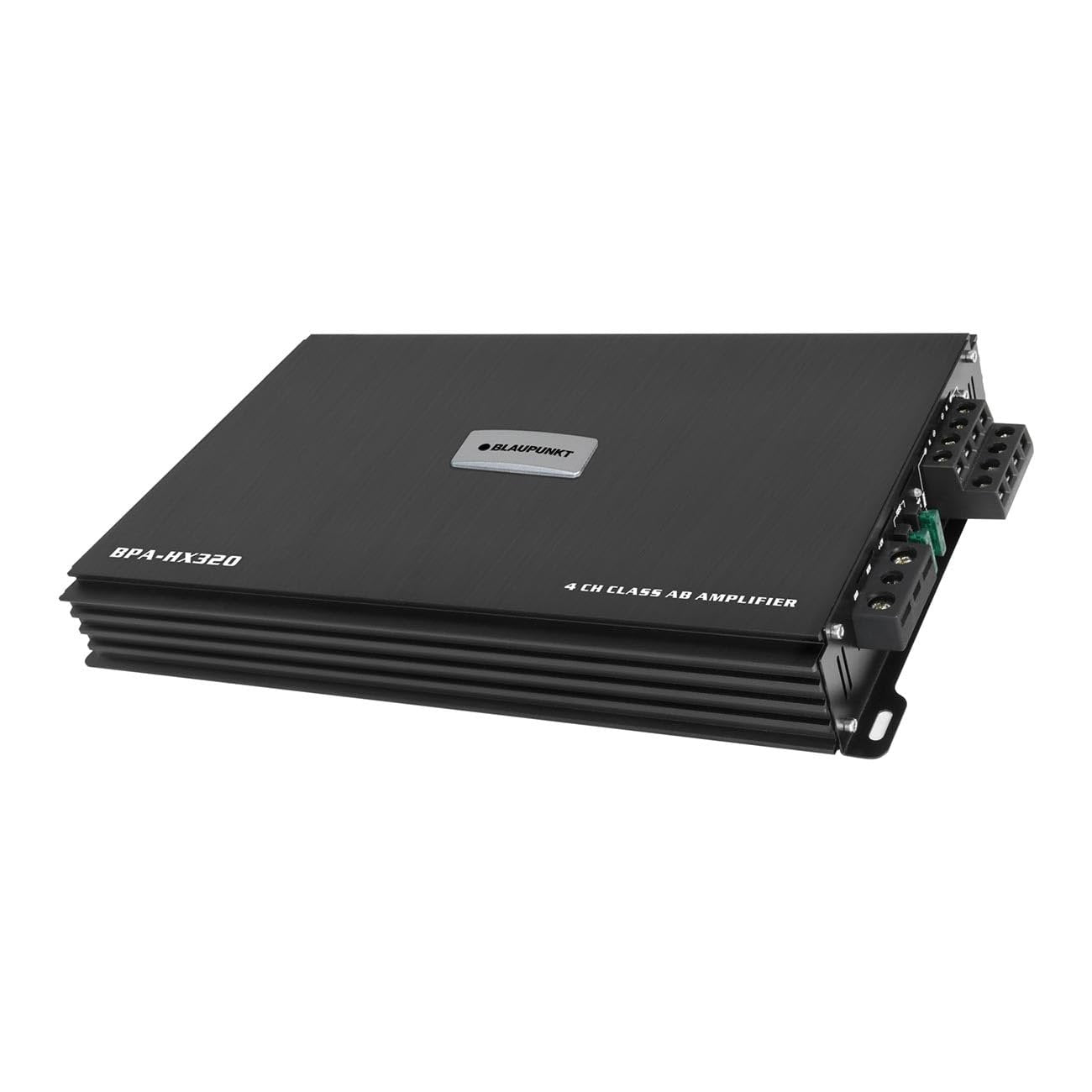 BLAUPUNKT BPA-HX320 4-Channel 80 Watts 4-Ohm Class-AB Car Audio Amplifier Sound System C-Series Amplifiers