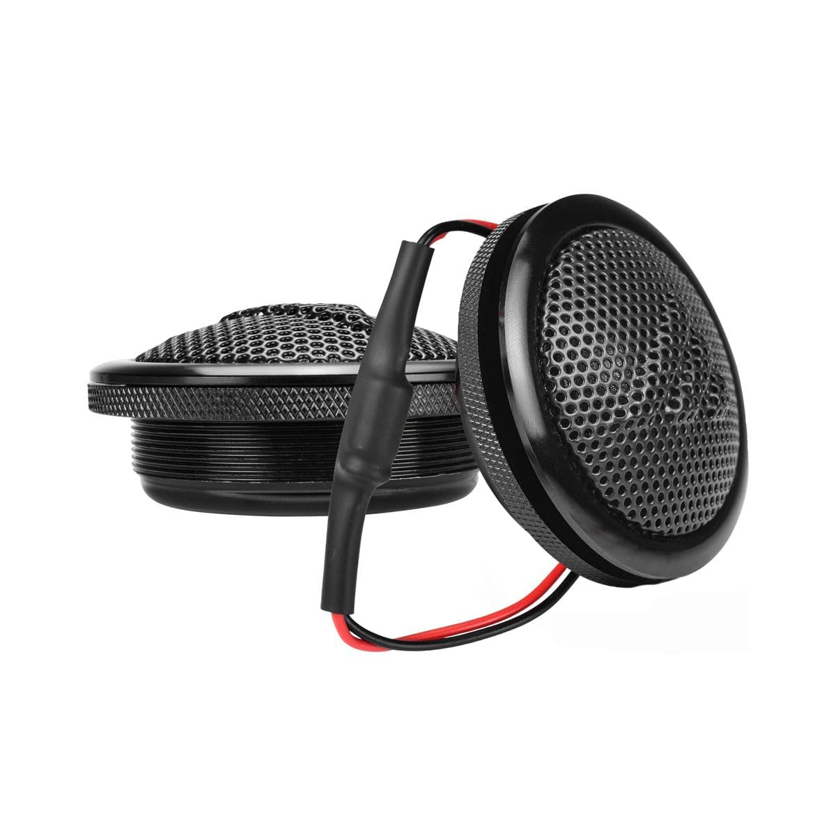 PRV AUDIO Soft Dome Tweeters 240 Watts 4 Ohm TW150SD-4 with Built-in Crossover, 32 mm Silk Dome, Neodymium Magnet for Car Audio and Motorcycle Systems Easy Flush Mount (Pair)