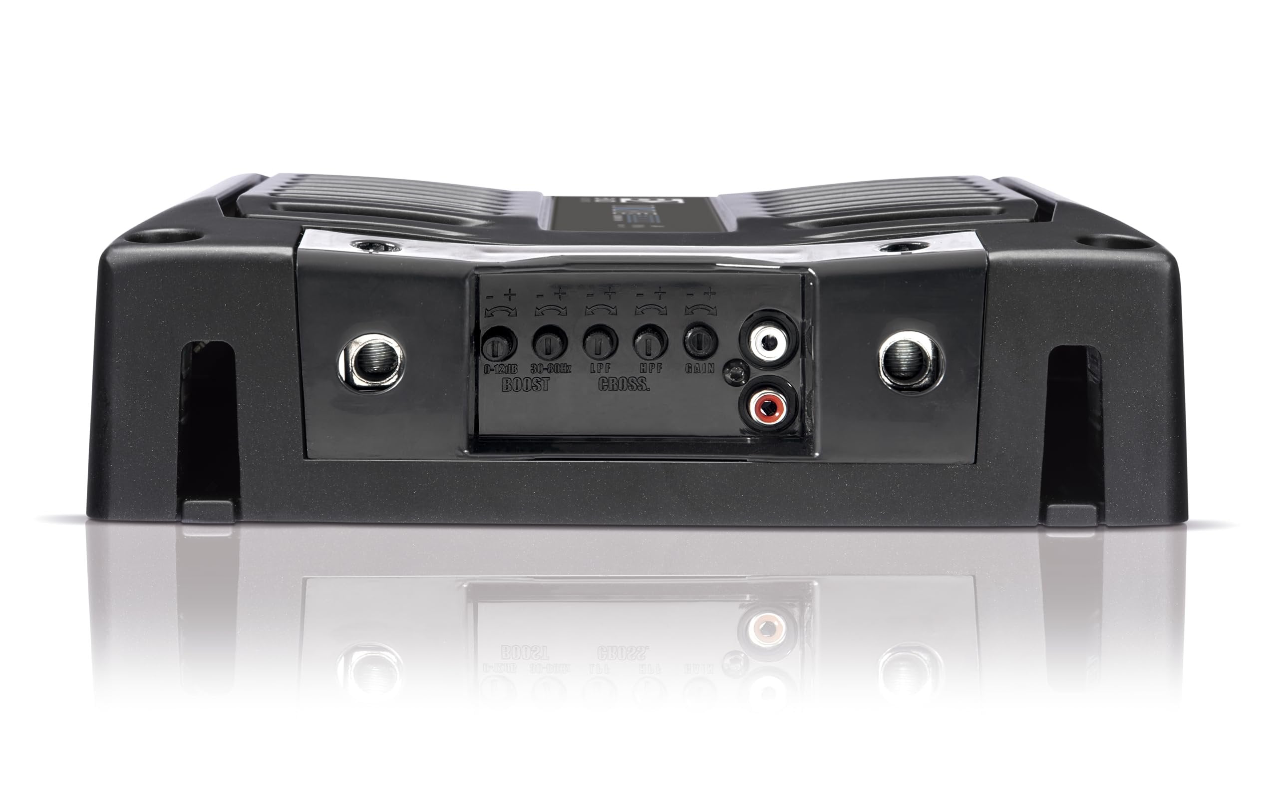 Banda VIK8000.2BK Car Amplifier Audio Speaker 2-Ohms Full Range New Viking 8000 Watts Rms LED Indicator Sound Specialization Aluminum Chassis - Black