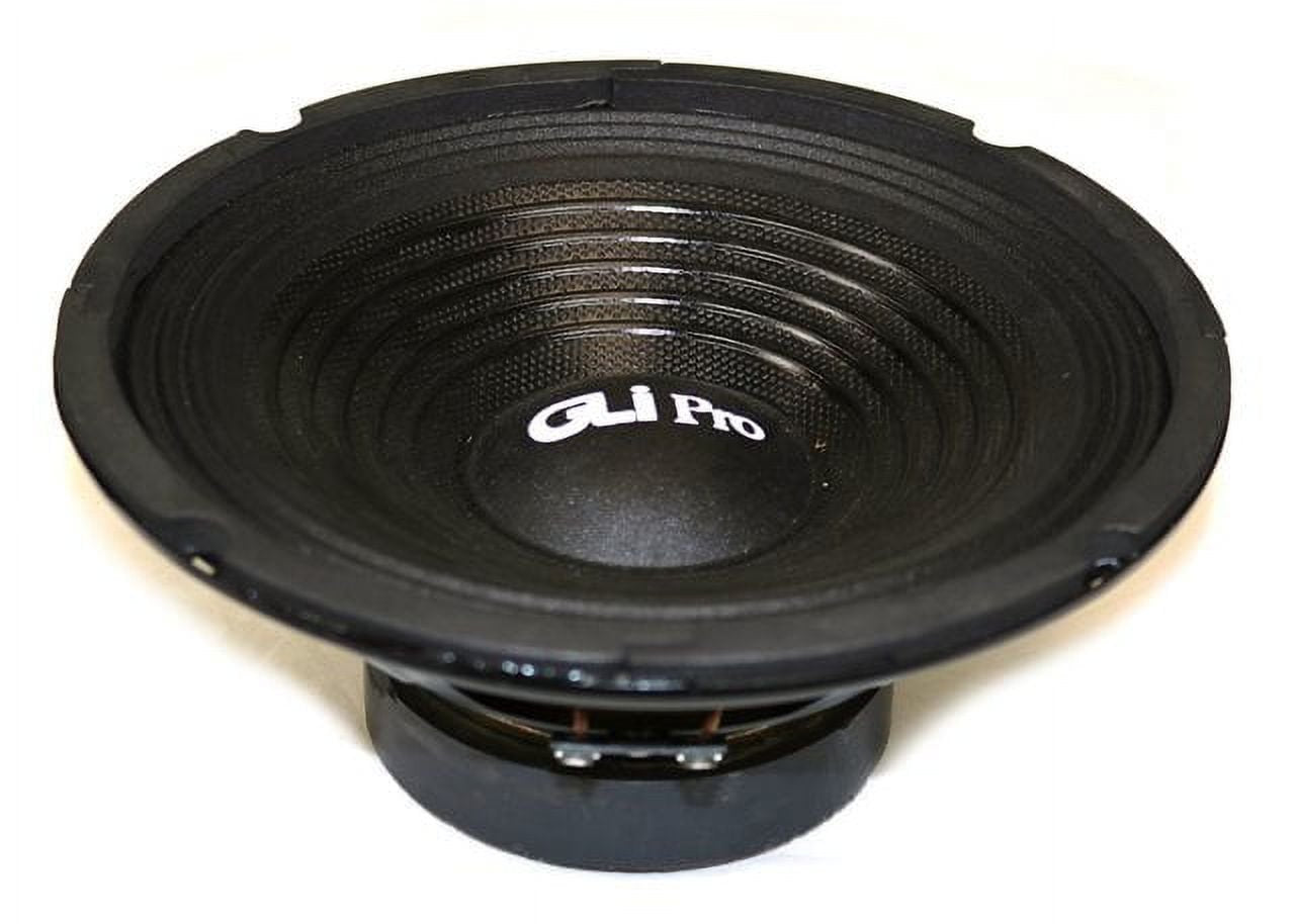 Gli Pro PA850 8-in Woofer With Foam M Rolled Edge Suspension And Treated Woofer Ideal For Cabinet Replacements