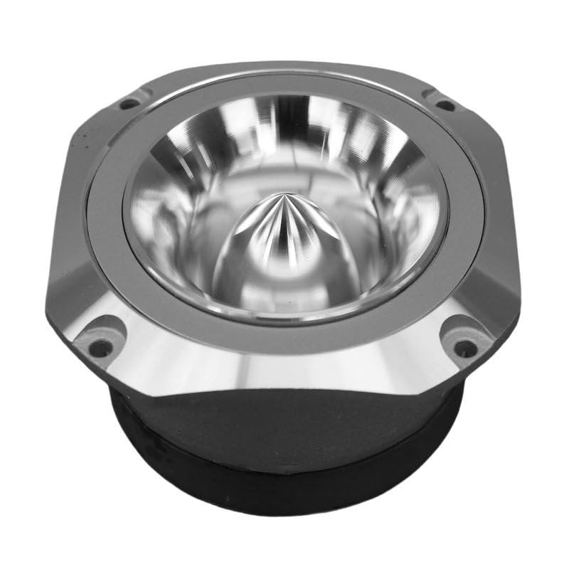 Luna Morena LM-CP22 Bullet Super Tweeter 1.5-in Voice Coil 8-Ohm 850 Watt Max Diecast Aluminum Frame Audio Speaker Silver