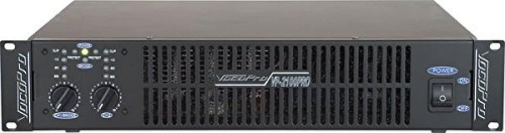 VocoPro VP-2100 PRO 2000W Professional Digital Switching Power Amplifier
