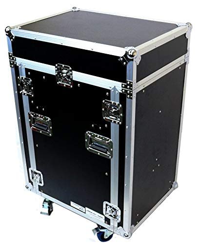 DEEJAY LED DEEJAYLED 11U Slant Mixer Rack 16U VER (TBH11M16UCT2LT)