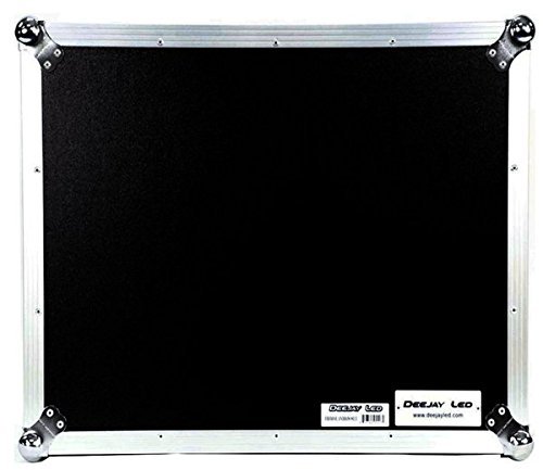 DEEJAY LED Fly Drive Case For Roland DJ808 Pro DJ Controller or Similarly Sized Equipment w/Laptop Shelf - TBHROLANDDJ808LT