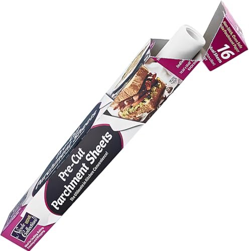 Premium Parchment Paper White - 14.5" x 19.6" (16 Pc) - Ideal for Crafting, Baking, Invitations & Art