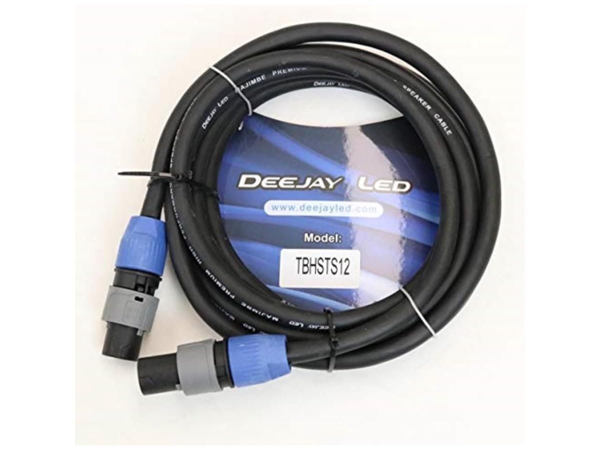 DEEJAY LED 12Foot Speakon to Speakon CA