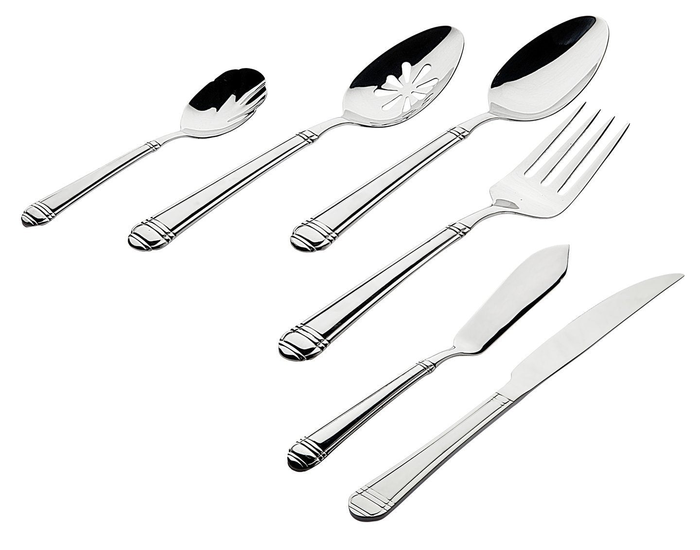 Godinger Silver Art 18/0 77pc Crete Flatware Set