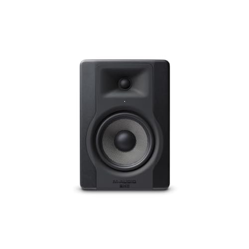 M-Audio Active Studio Monitors for Music Production/Mixing (Pair) and TRS Balanced Interconnect Cables