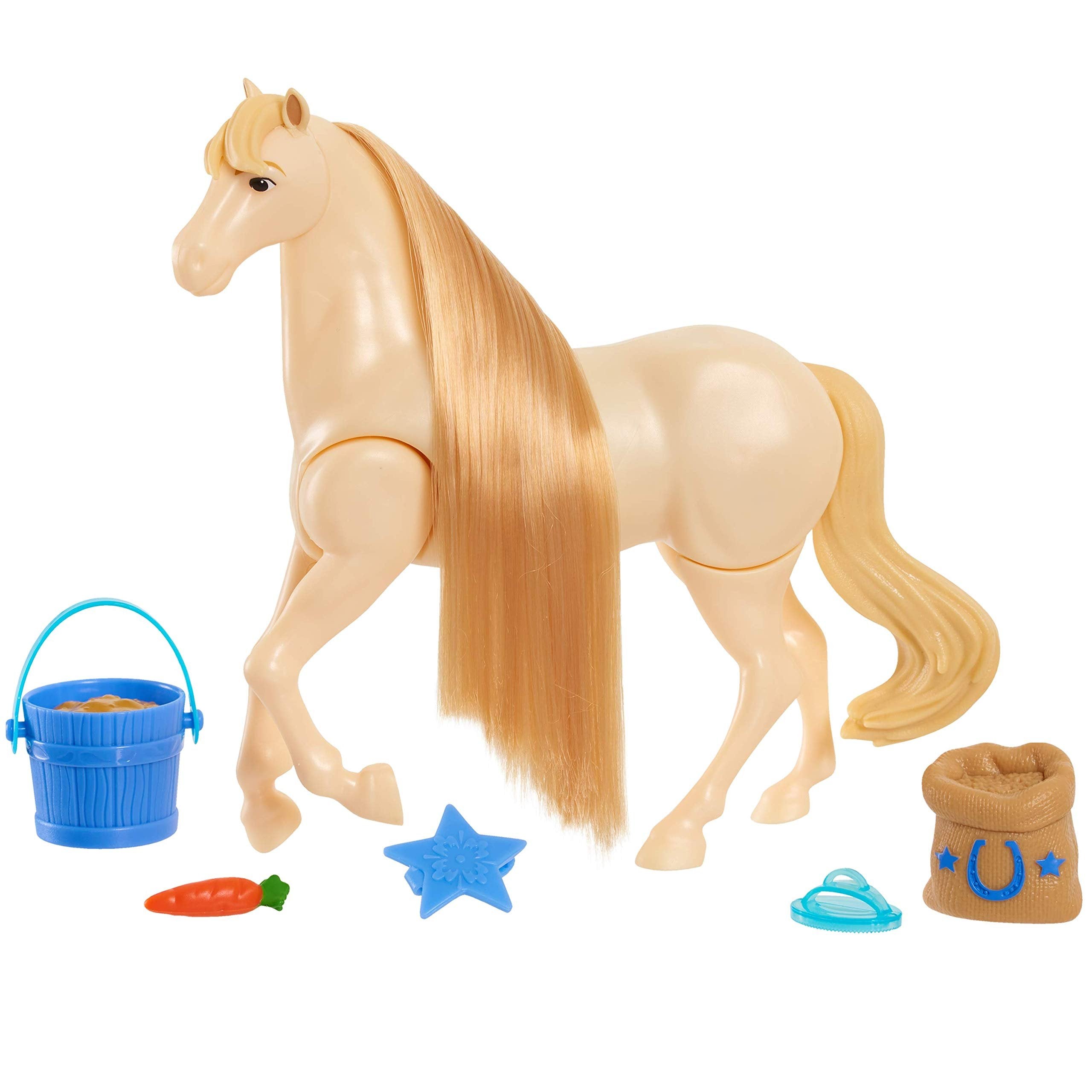 Spirit Riding Free Sounds and Action Horse Feed Set, Mystery, Kids Toys for Ages 3 Up by Just Play