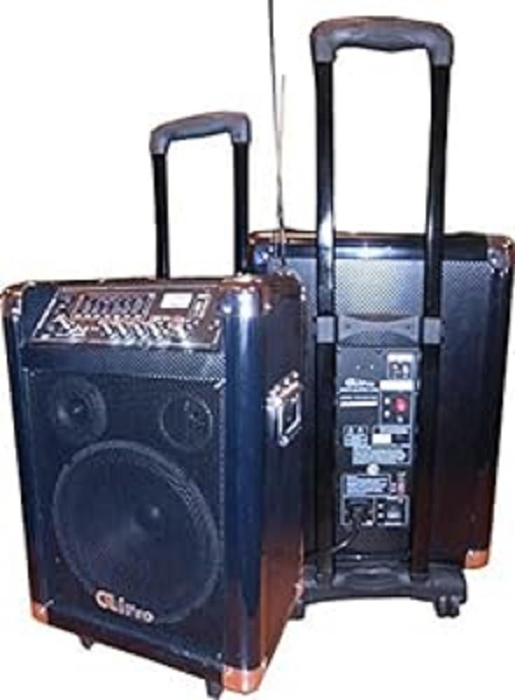 GLi VEX10RC 1300-Watt Pro 10-Inch PA W USB Equalizer FM Radio