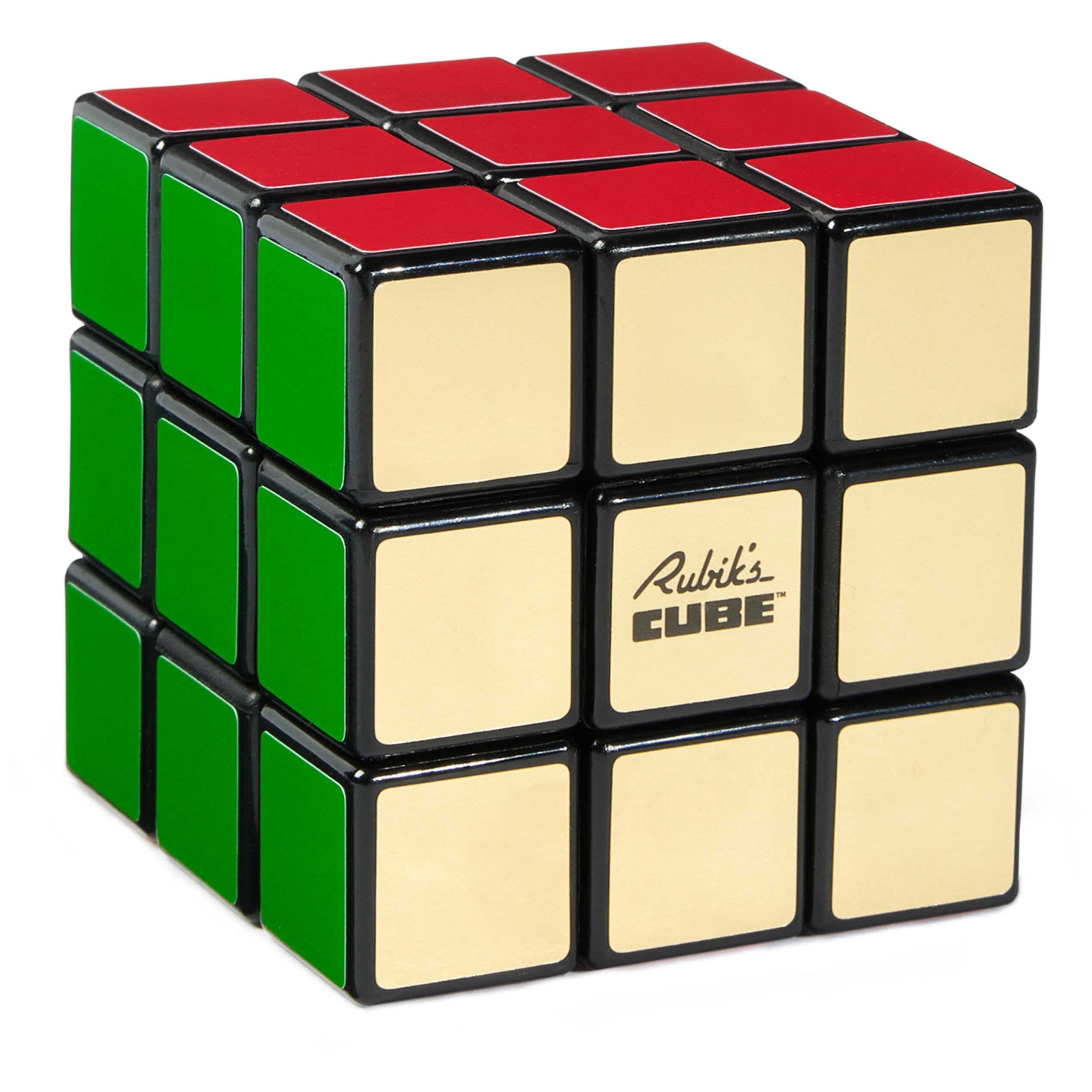 Rubik’s Cube, Special Retro 50th Anniversary Edition, Original 3x3 Cube Collectible & Desk Décor, Problem-Solving Brain Teaser, Fidget Toy, Sensory Puzzle for Adults, Teens, Kids, for Ages 8 & Up