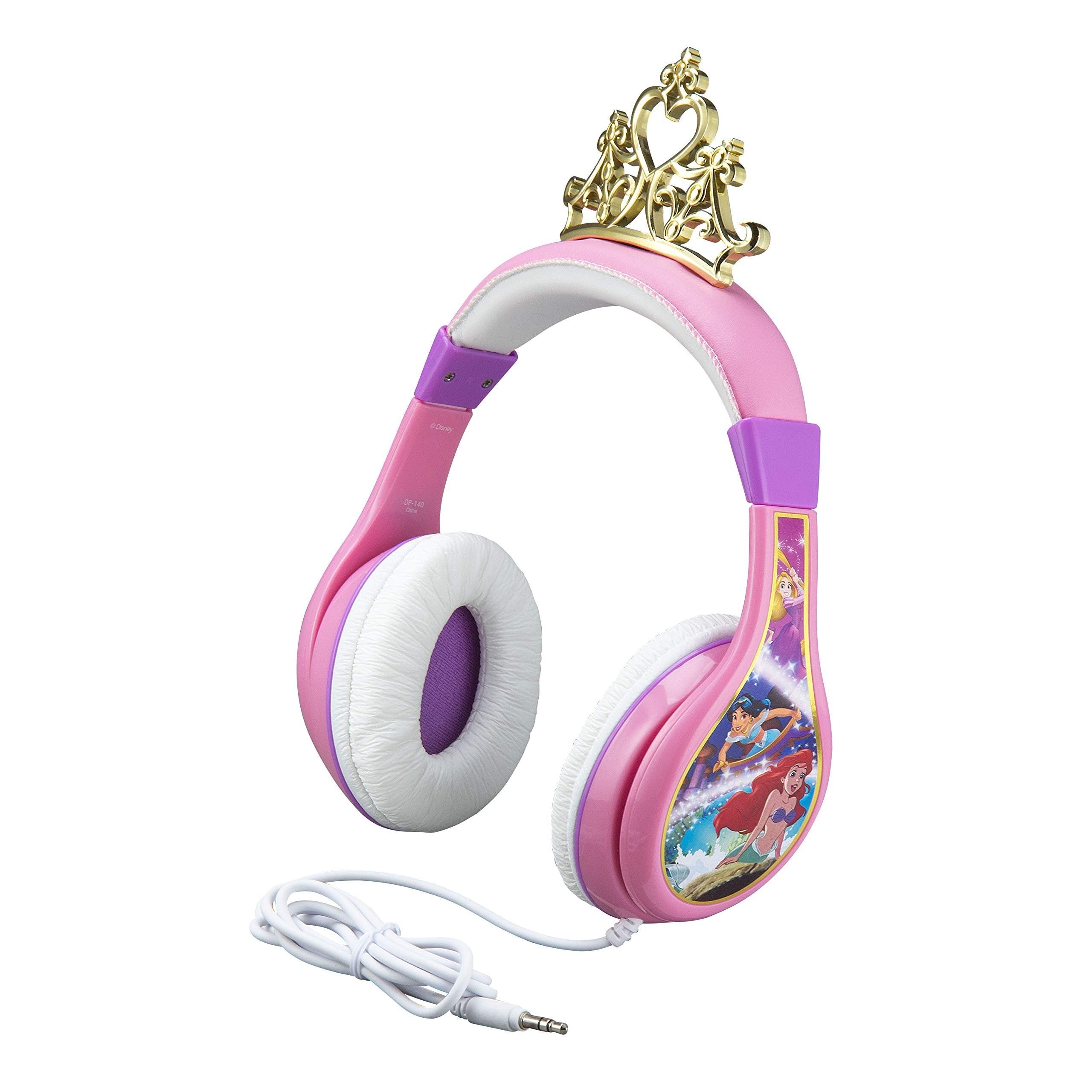 Kids Headphones for Kids Disney Aladdin Adjustable Stereo Tangle-Free 3.5mm Jack