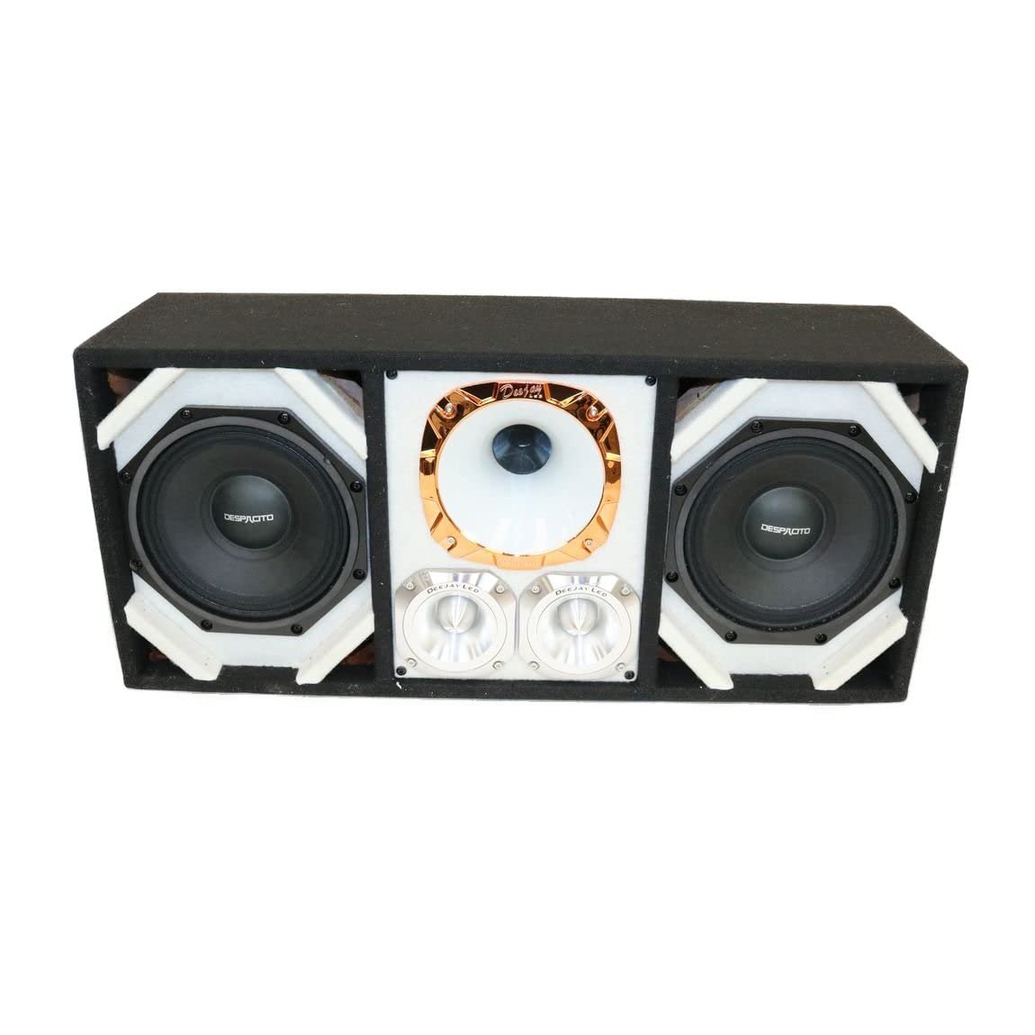 DEEJAY LED TBH8WHITE DEEJAYLED 2 8" Despacito Horn 2 TW Braz