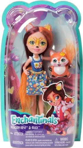 Spirit Enchantimals Doll and Small Animal Friend Figure, 6 inch Doll