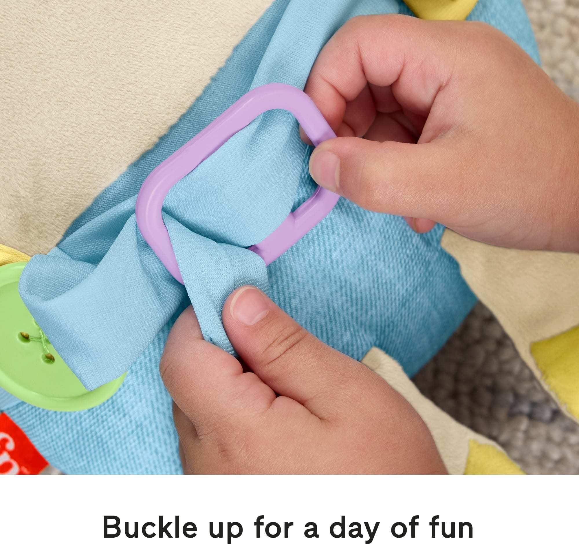 Fisher-Price Toddler Educational Toy Learn to Dress Bunny Plush Animal Activity Doll for Preschool Kids Ages 2+ Years