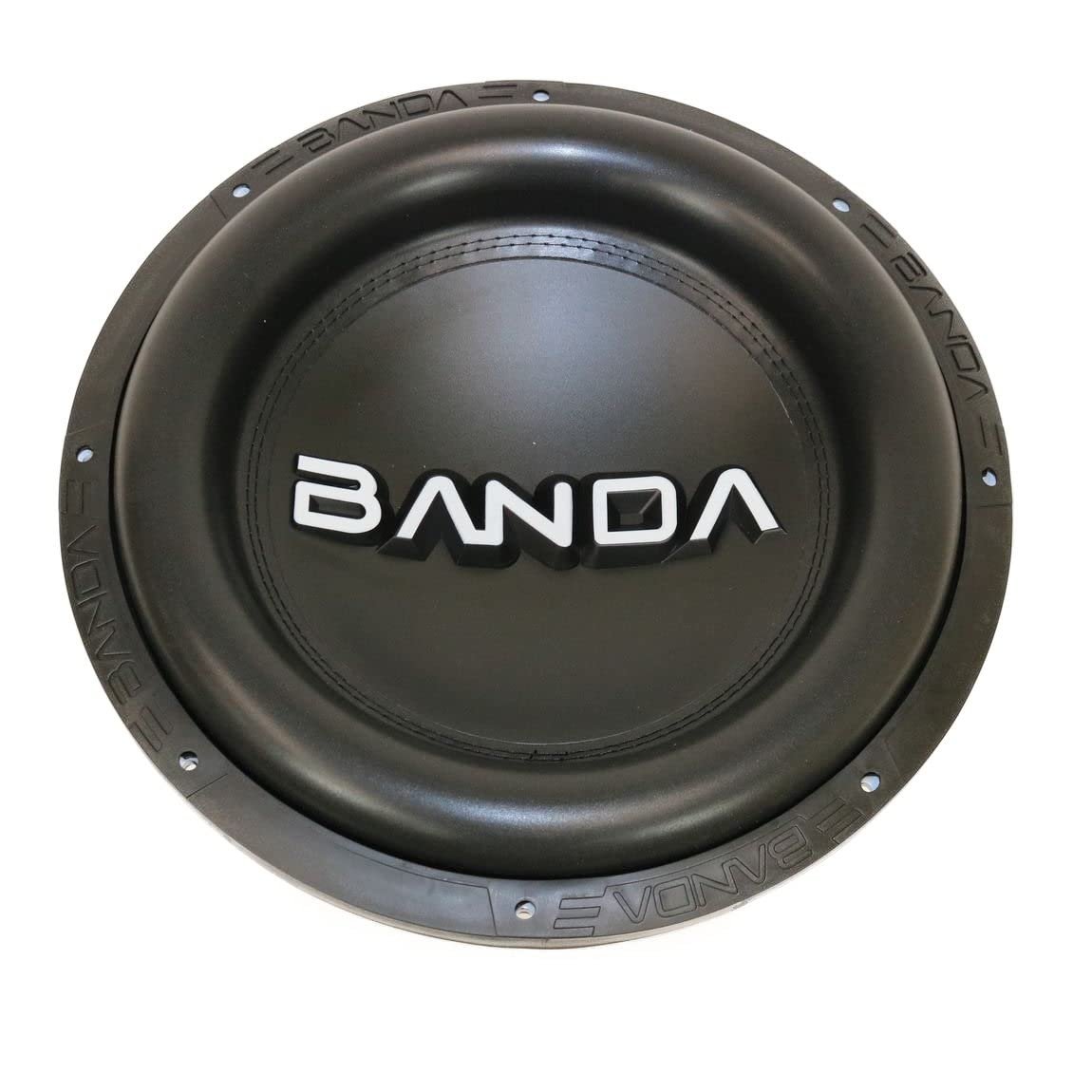 BANDA 15" Car Audio Speaker Subwoofer - 4000W High Power Bass Surround Sound Stereo Subwoofer Speaker System - Non Press Paper Cone, 90 dB, 4 Ohm, 250 oz Magnet, 3.3’’ 4 Layer Voice Coil BAJO15K4DV