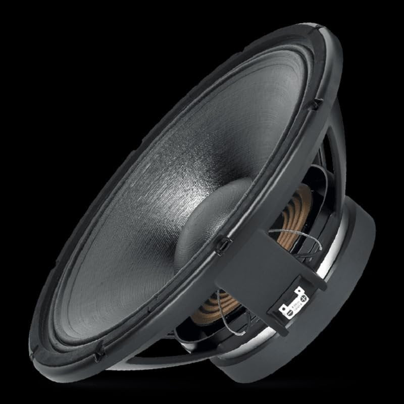 RCF MB15X351 15-inch Mid Bass Woofer Transducer 3.5" Fiberglass Inside | Outside Copper Voice Coil 700 Wrms 1400 Watt Max Dual Forced Hypervent 8-ohm
