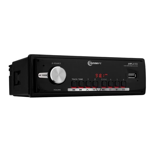Taramps AMPLAYER400 100w X 4 Bt Remote Single Din U