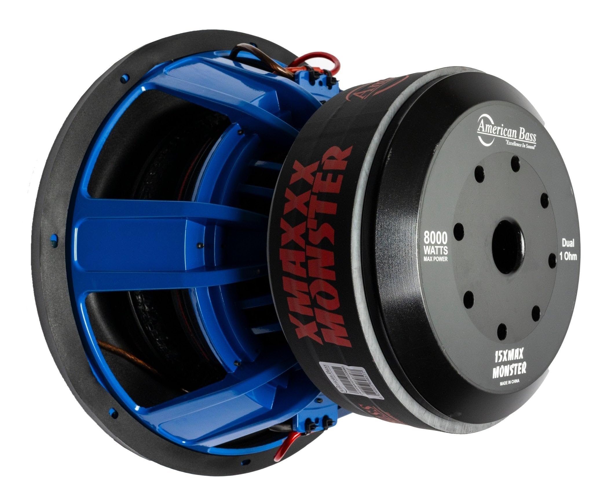 American Bass XMAXXX Monster 15" 2 Ohm 8000 Max Watts Car Subwoofer