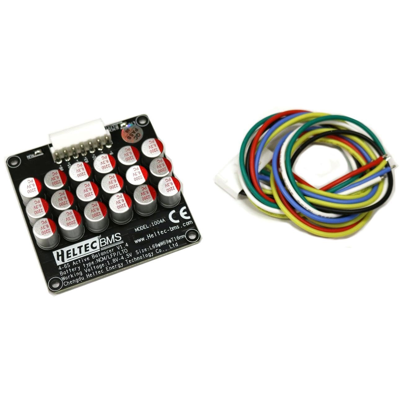 Heltec HELTEC4S5S6S5A Capacitor Active Equalizer Balancer Lifepo4 Lithium Lipo/Titanate LTO for Battery Car Audio Group Balancer