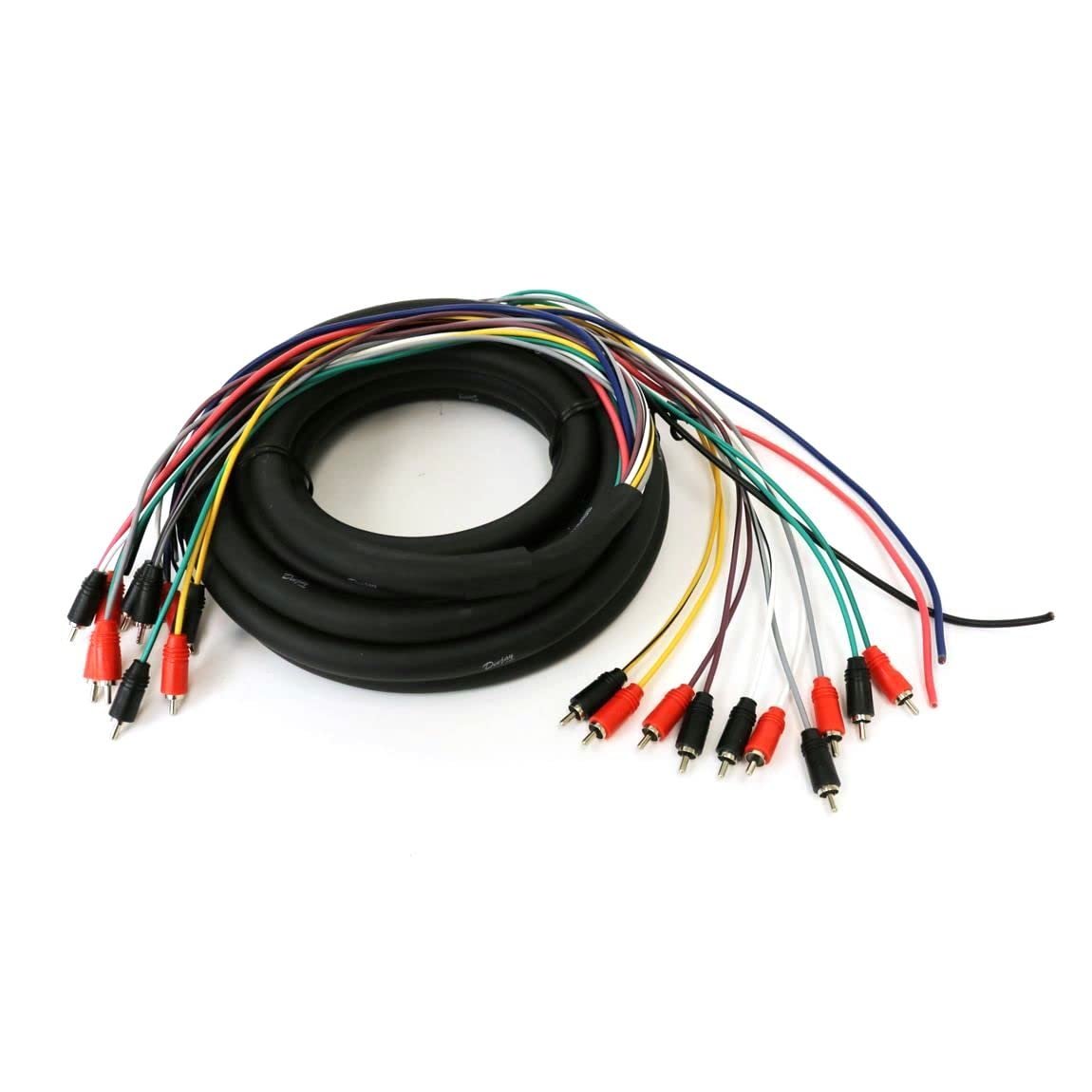 DEEJAY LED TBHMED20COPPER DEEJAYLED 20FT 10 RCA 3 Power%Copper
