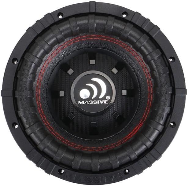 Massive Audio GTR62 | 6.5" 400 Watts RMS / 800w MAX Dual 2 Ohm Subwoofer with Grill