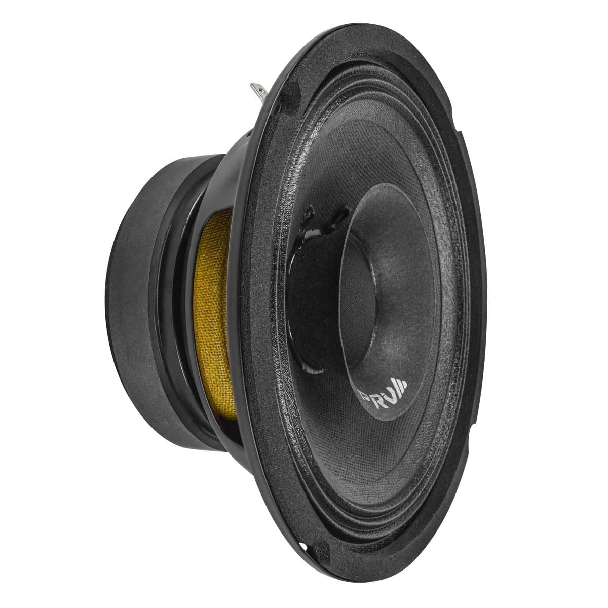 PRV AUDIO 6FR200 6 Inch Full Range Speaker, 8 Ohms, 200 Watts Continuous Program Power, 100 Watts RMS Power, 92.5 dB, Full-Range Driver, Loudspeaker for Pro Audio Systems (Single)