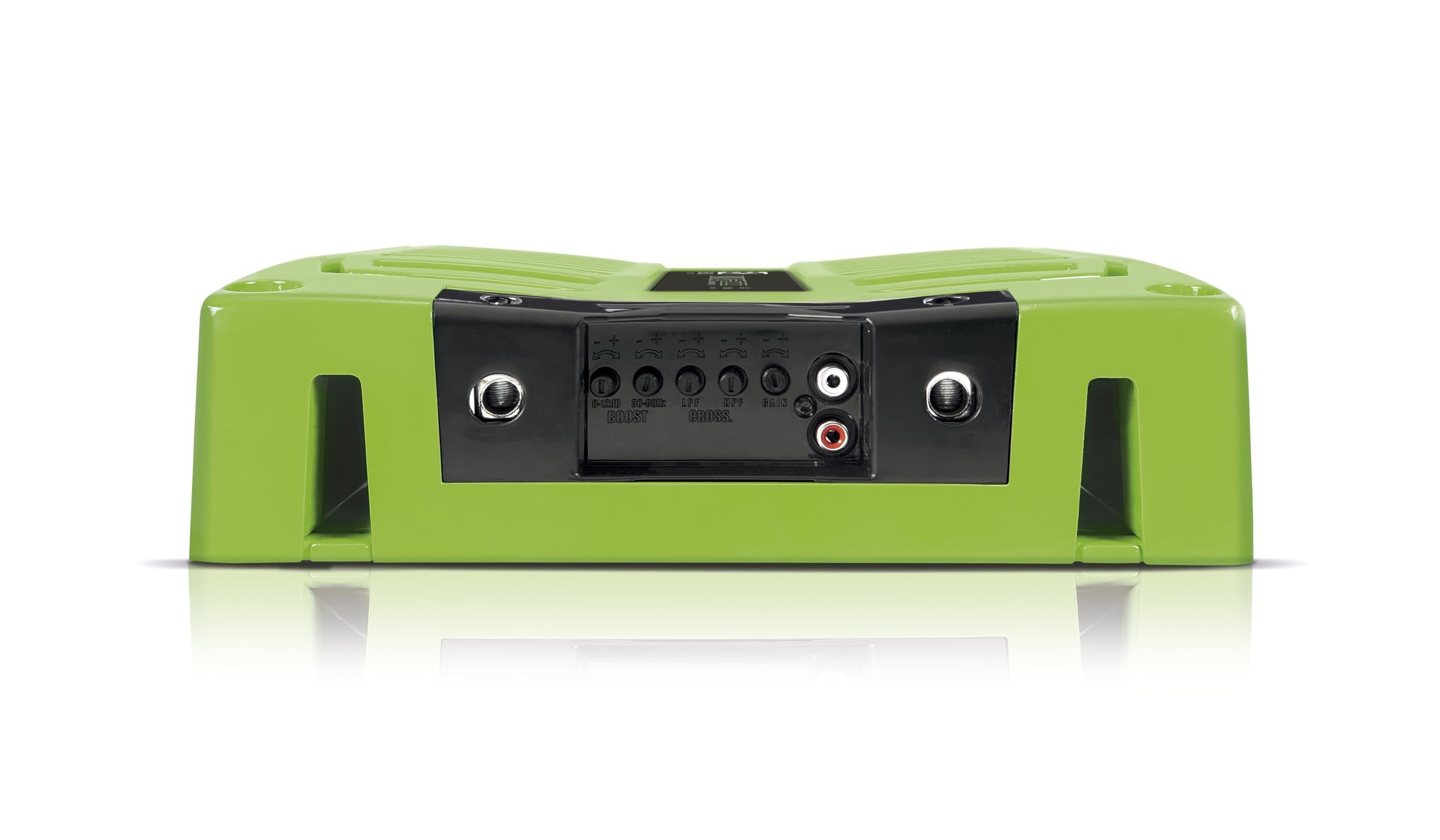 Banda VIK8000.2GREEN Car Amplifier Audio Speaker 2-Ohms Full Range New Viking 8000 Watts Rms LED Indicator Sound Specialization Aluminum Chassis - Green