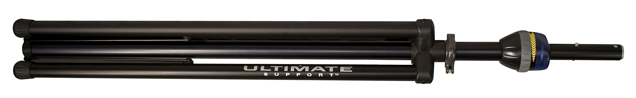 Ultimate Support TS-99B Telelock Lift-Assist Aluminum Speaker Stand with Integrated Speaker Adapter, Extra Height