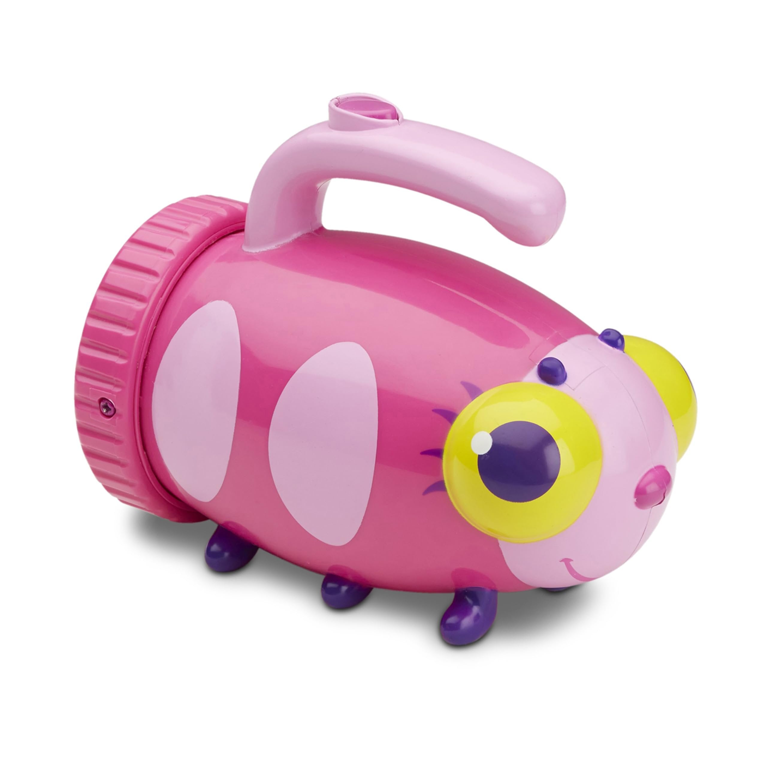 Melissa & Doug Sunny Patch Trixie Ladybug Flashlight With Easy-Grip Handle , Pink